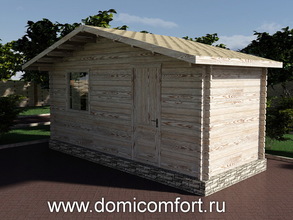 Хозблок 5х2 брус 45мм